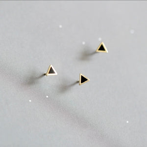 Earrings TREUGOL EMAL yellow gold