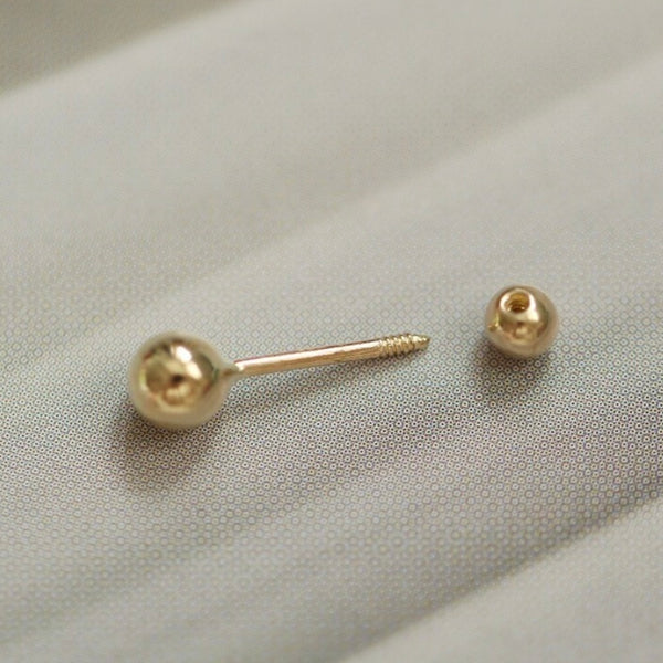 Ear piercing SHAR yellow gold