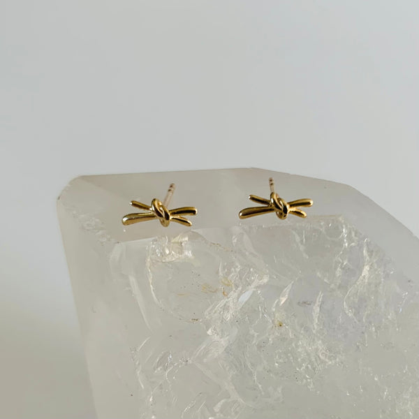 Earrings UZEL yellow gold