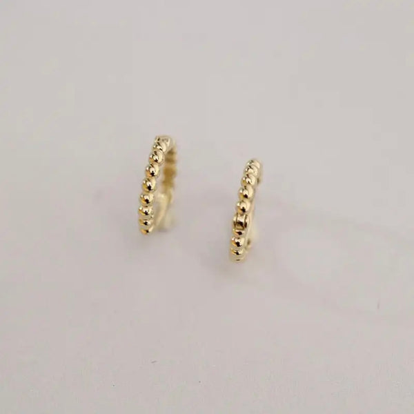 Boucles d’oreilles créoles HUPS or jaune